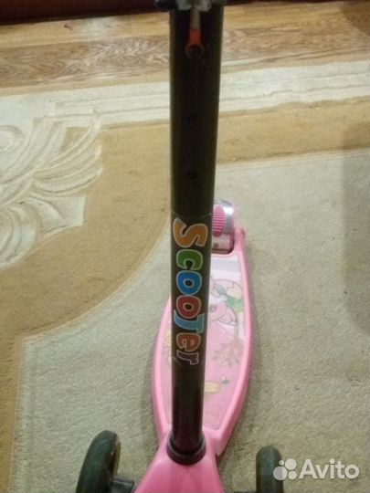 Самокат детский трехколесный