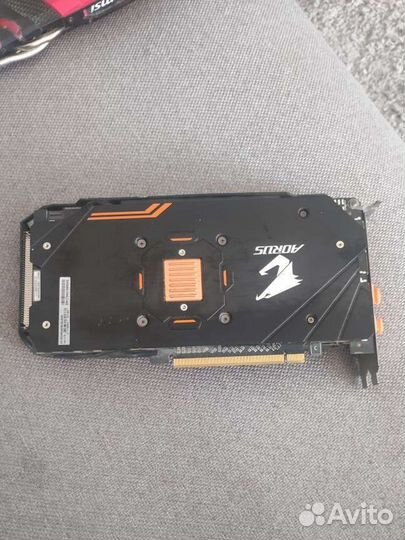 Видеокарта aorus RX580 8GB