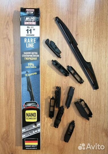 Щeтка стеклоочистителя задней двери 11‘ (27см)