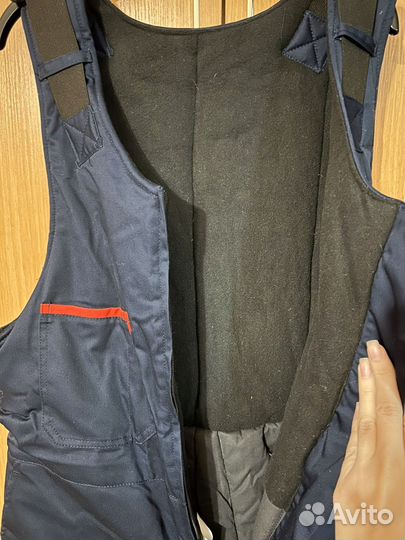 Спецодежда зимняя мужская полукомбинезон