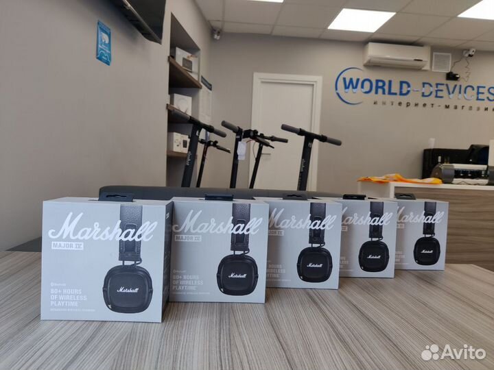 Marshall Major 4 IV Черные