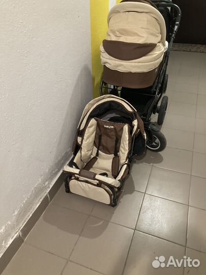 Коляска 2 в 1 Babyton Rocky