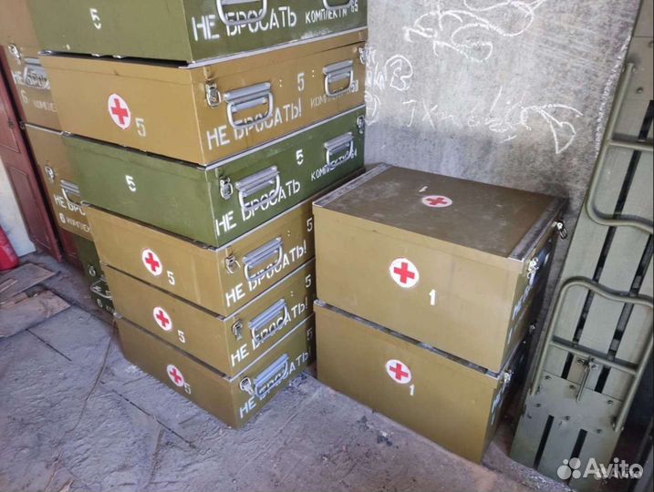 Ящик военный металлический