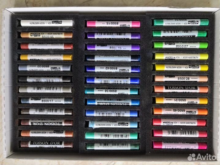 Набор пастели сухой toison DOR 36 цветов