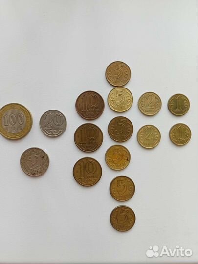 Монеты разные