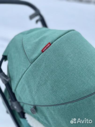 Санки коляска теплые