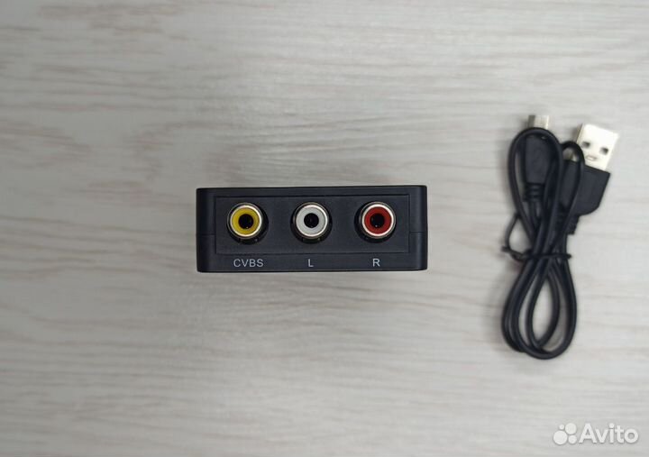 Конвертер с hdmi на RCA(тюльпаны)