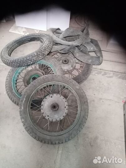 Колеса мотоцикла Днепр Урал