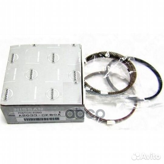 Кольца поршневые A2033-CK80A nissan