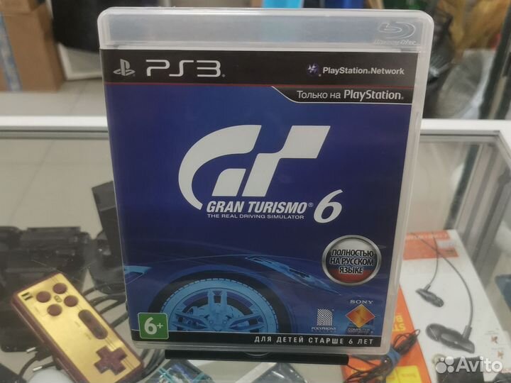 Диск Gran Turismo 6 ps3