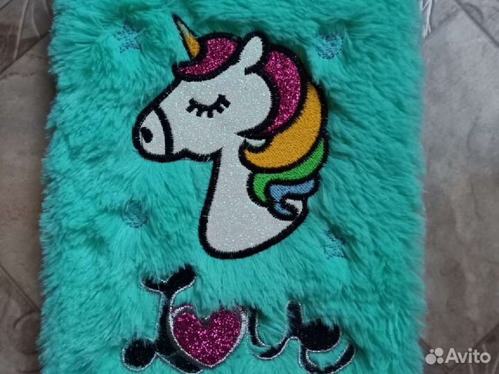 Блокнот плюшевый