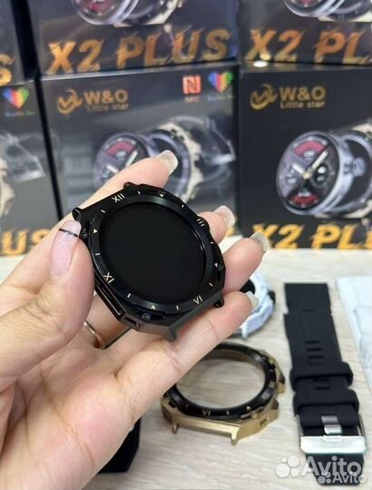 Смарт Часы X2 plus круглые