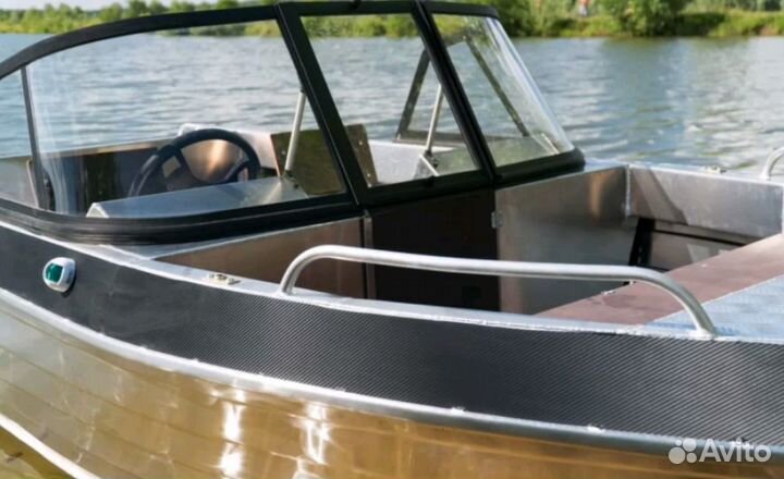 Алюминиевая лодка Тактика 430 DC