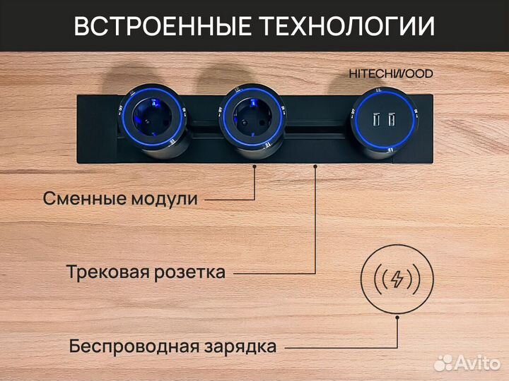 Компьютерный стол в лофт-стиле