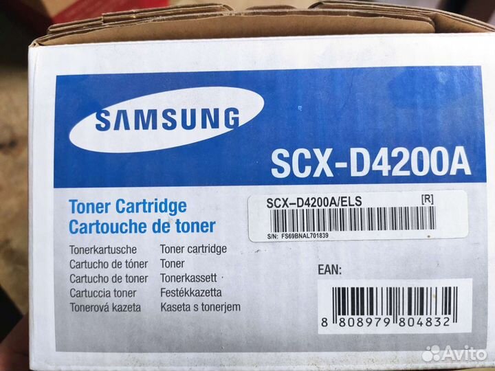 Картридж samsung D4200A