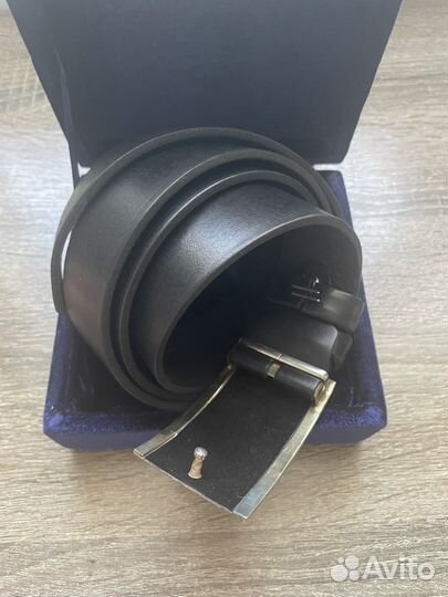 Мужской кожаный ремень ручной работы