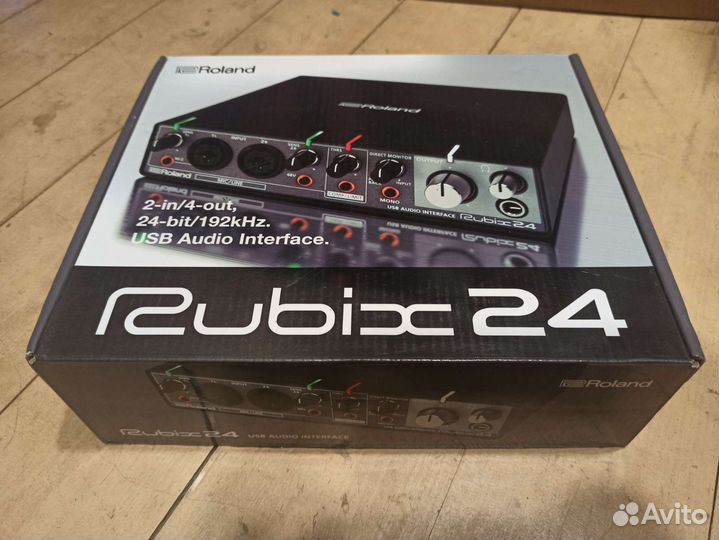 Roland rubix 24 внешняя звуковая карта