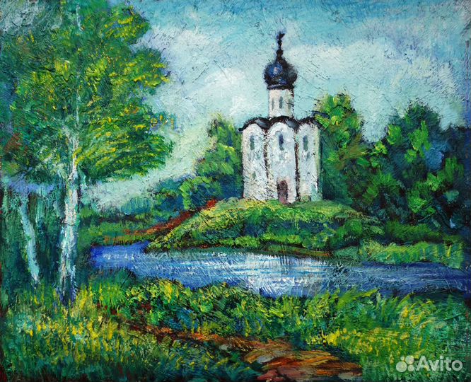 Картины маслом и масл. пастелью