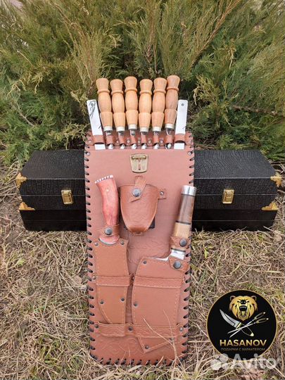 Набор шампуров в чехле