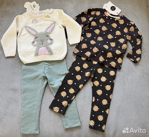 Пакет одежды для девочки 86 размера