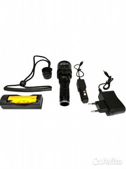 Фонарь сверхъяркий подводный Огонь H-618