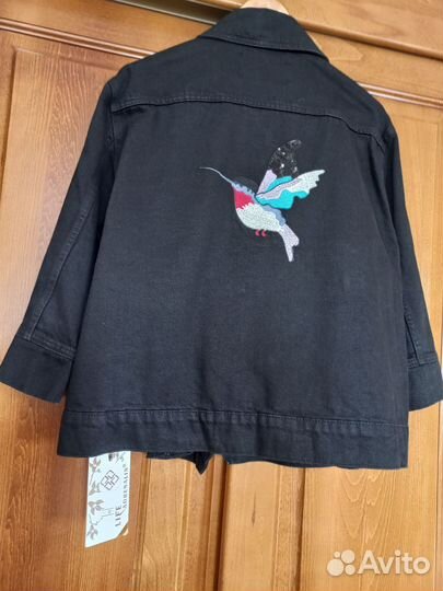 Джинсовая куртка женская 52 54