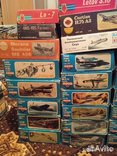 Сборная модель самолета 1 72