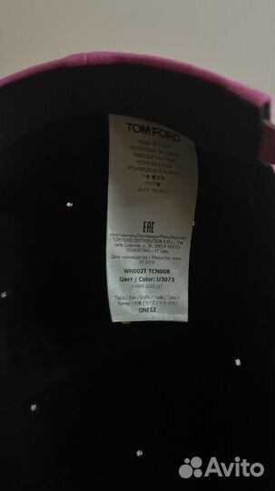 Кепка Tom Ford