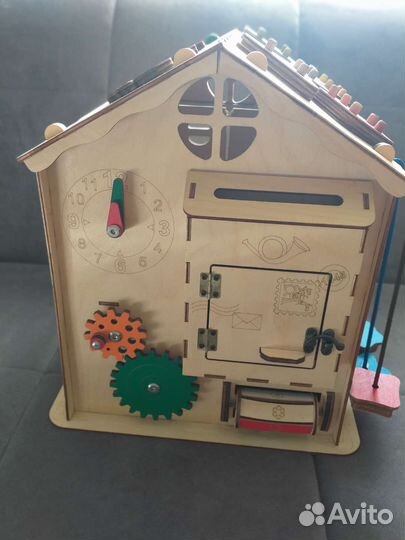 Бизиборд домик большой