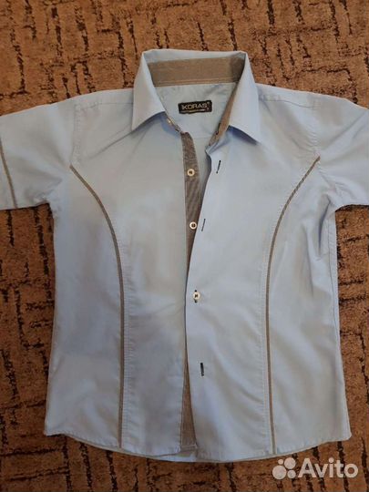 Рубашки в школу 7-8 лет