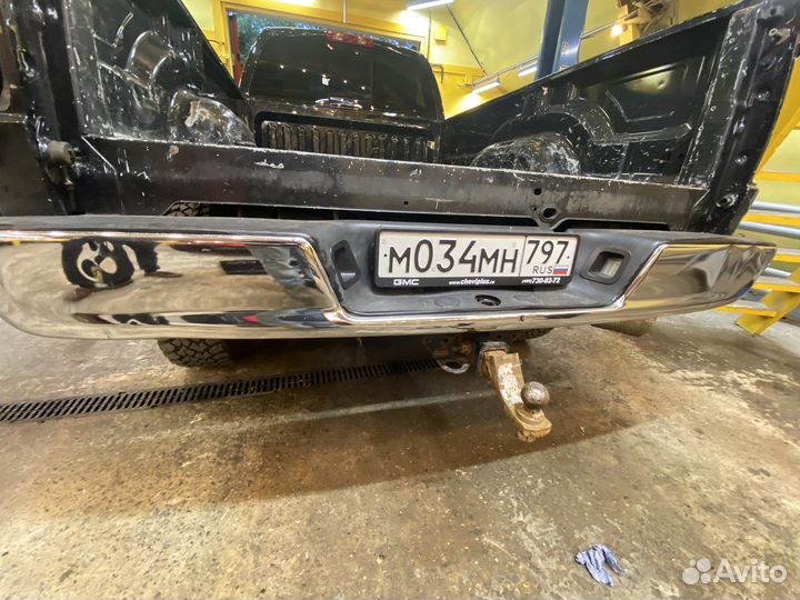 Задний бампер dodge ram