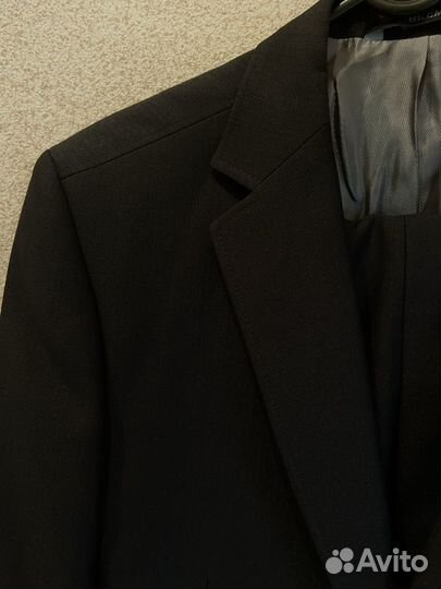 Черный костюм мужской (44)
