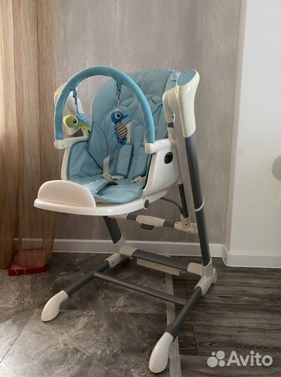 Стульчик для кормления Nuovita unico Blue