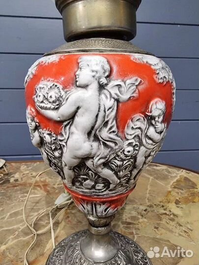 Лампа настольная. Светильник. Винтаж из Европы