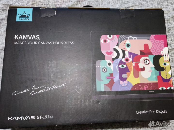 Графический планшет huion kamvas 191v2