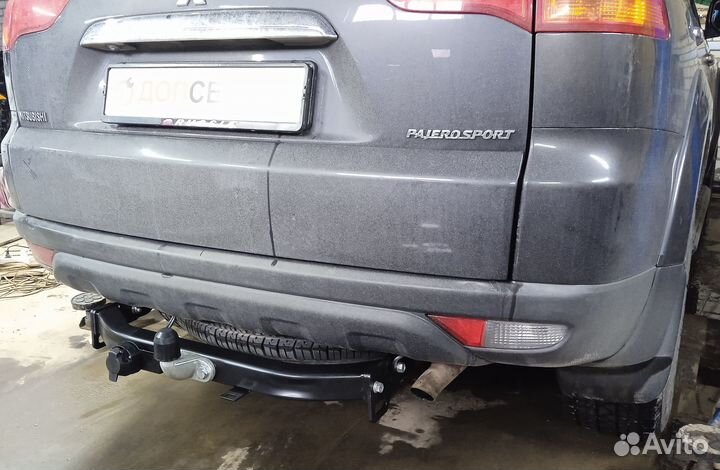 Фаркоп на Mitsubishi Pajero Sport 2008-2021 г.в