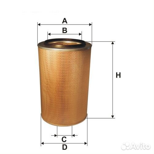 Filtron AM 401 - Фильтр воздушный