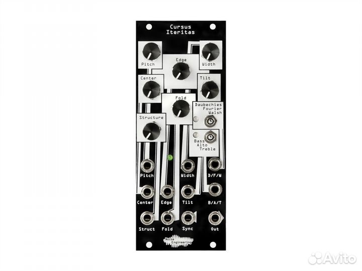 Noise Engineering Cursus Iteritas black Eurorack