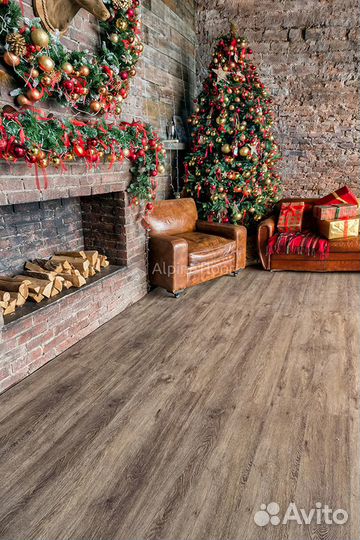 Пвх плитка, кварц виниловый ламинат Alpine Floor Grand Sequoia LVT Венге Грей ECO11-802