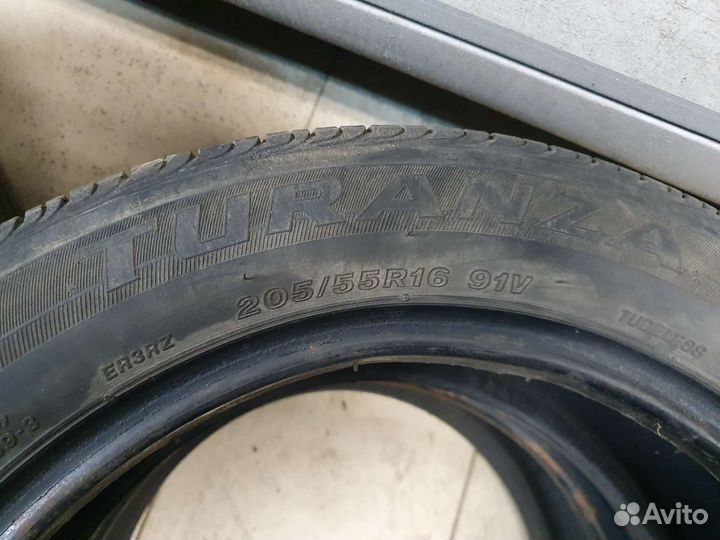 Шины 205 55 r16 4шт. 2 шт