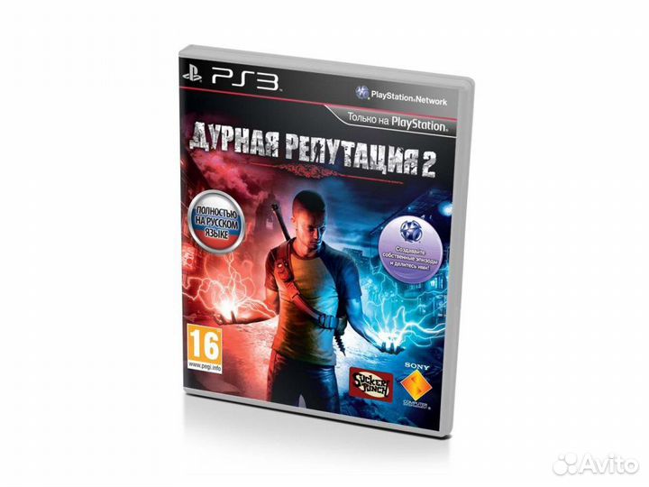 Дурная репутация 2 витринный образец (PS3)