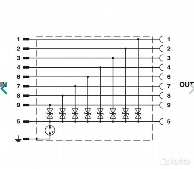 Phoenix Contact, DT-UFB-V24/S-9-SB, 2803069