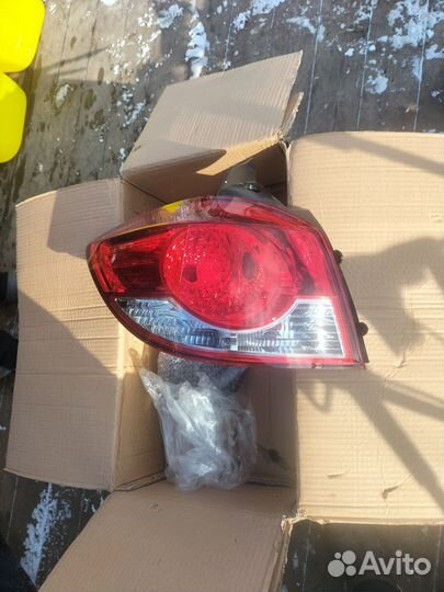 Задние фонари на chevrolet cruze