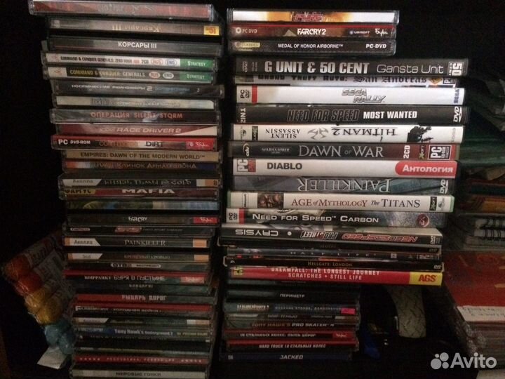 Коллекция лицензионных компьютерных игр