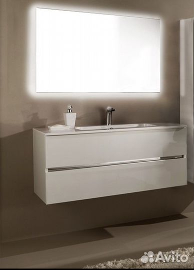 Тумба с раковиной для ванной новая