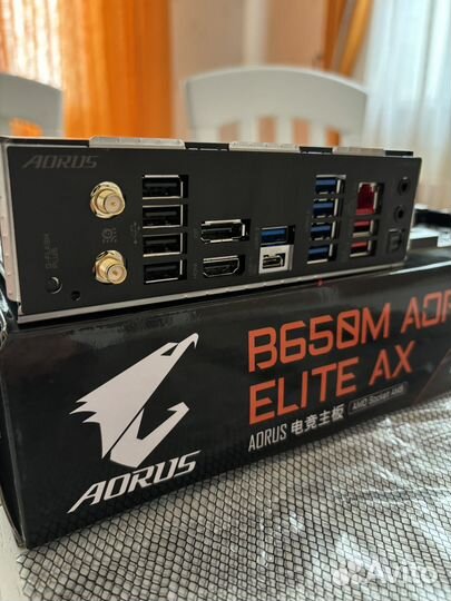 Материнская плата am5 B650M aorus elite AX