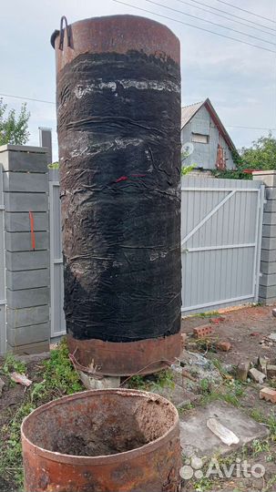 Бочка металлическая