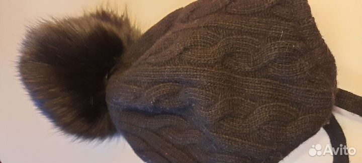 Шапка зимняя для девочки 52 54