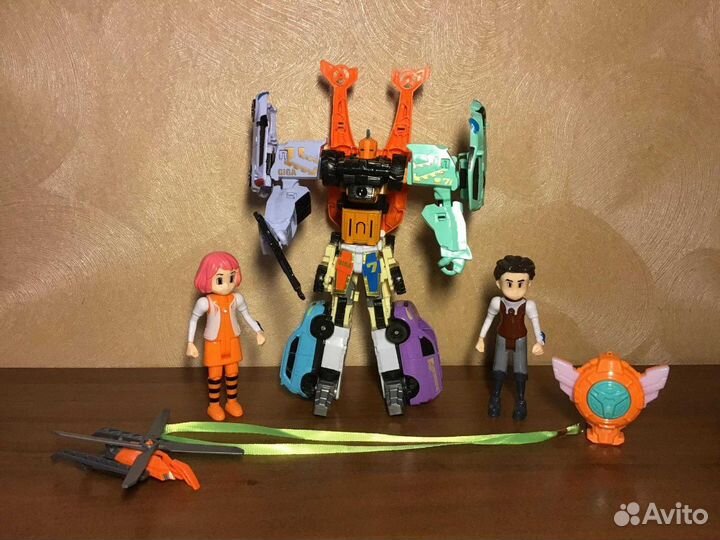 Мощный Робот Тобот 7 giga 10 с героями 3+