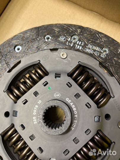 Комплект сцепления boxer 2.2 одномассовое